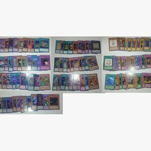 Yugioh Lot 150 Holofoil Rare Common Secret Super Ultra Gold NM/LP